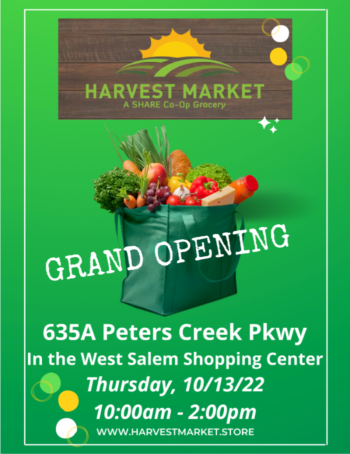 Harvest Market Store Grand Opening Piedmont Environmental Alliance
